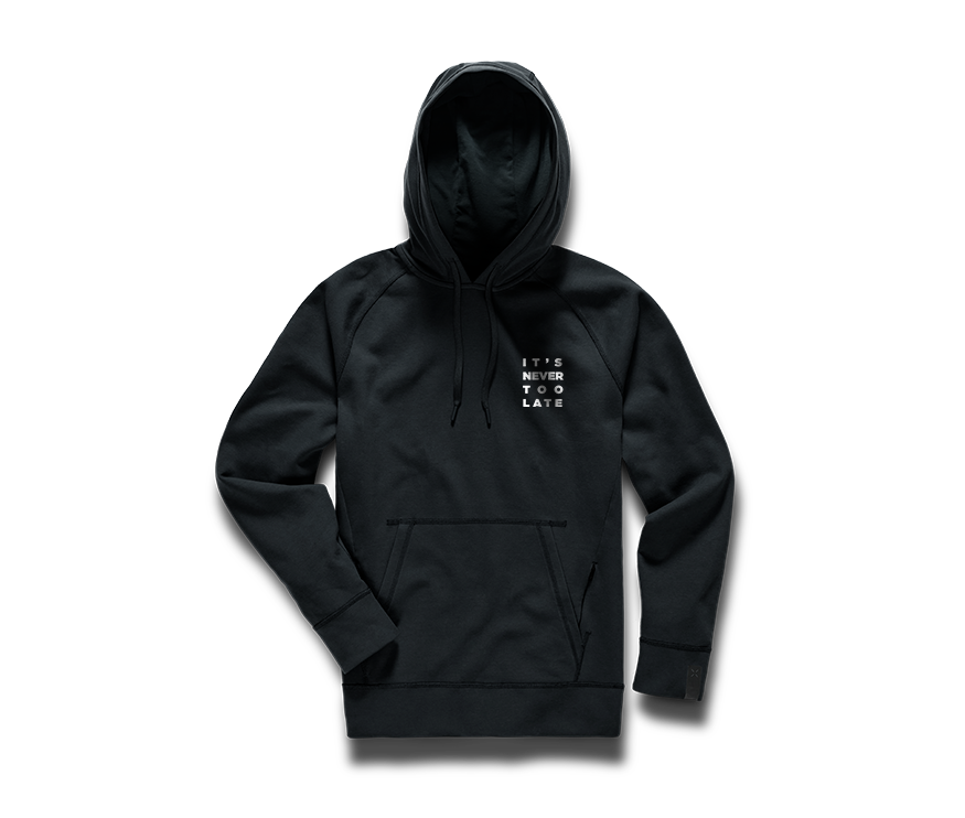 Midweight Tech Hoodie (Pullover) - Black